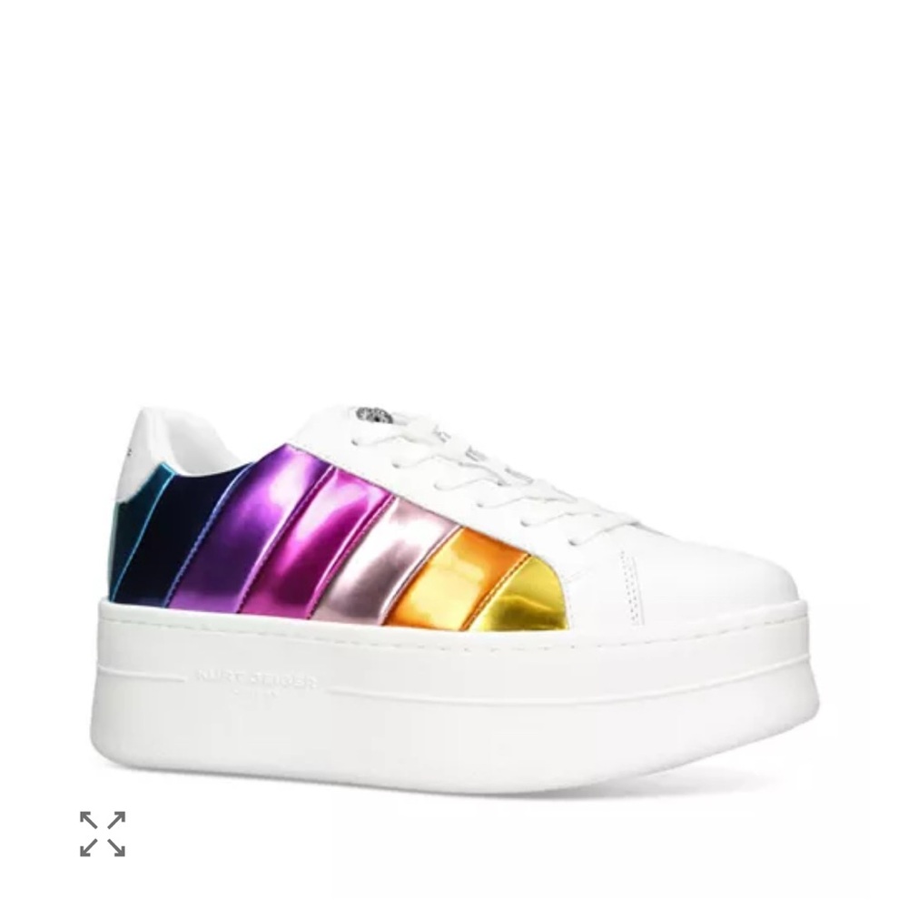 Kurt Geiger Women's Laney Pumped Multicolor Platform Sneakers